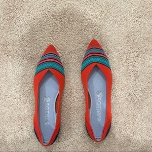 Rothy’s Limited Edition Striped Merino Flats